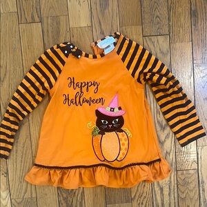 Orange and Black Striped Kids Halloween Costume